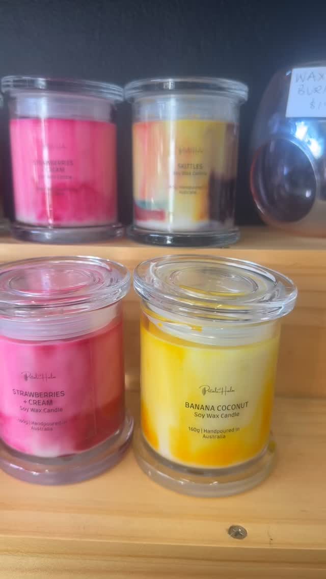 Our marble candles are back in stock π₯π€ͺ