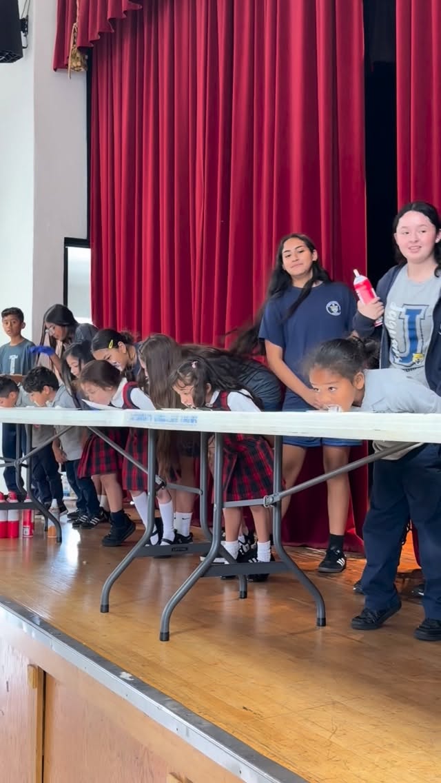 E is for “Eating Contest!” 🍽️
Our student council, teachers, and TK - 8th graders participating in Eating Contest Day! 🤭
#stemydiuscatholicschool #jaguarstrong #abccountdowntosummer #letterE #eatingcontestday