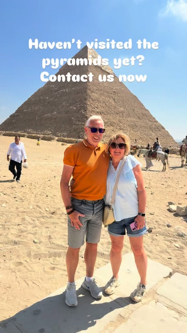 “The Egyptian Pyramids are mankind’s challenge to the universe, too small for the universe, but big for the humanity!” — Mehmet Murat ildan#adventure #egypt #travelgram #architecture #pyramid