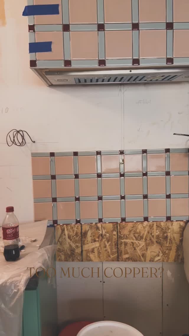 Sharing this adorable (and very real) moment from the Dudley Kitchen Reno: the moment we ask 'have gone we overboard with the copper accents?'
The answer? No, we haven’t! But it was the right question to ask, because there absolutely is a point where too much of one finish can overload a space. My advice was, if we’re considering metal-framed stools, blackened iron or oil-rubbed bronze would be the move. We have, indeed, reached our copper saturation point.
But how do you know when it’s time to pull back? There’s no exact formula, because every room has so many different considerations. Sometimes, in the words of famed maximalist extraordinaire Tony Duquette, “More is more!” — and you should just keep layering.
In this instance, though, Courtney rightly pointed out: pink walls, pinkish trim, pink tile, and effectively pink copper finishes. ISSALLAHT.
Pink is actually functioning as our neutral here, an important base color in the palette. Now is the time to introduce pops of color for visual complexity, while also grounding the space with a dark, contrasting neutral. To me, that feels like a near-black brown tone.
When in doubt? Ask a professional. Working with an interior designer at the consultation level is a wonderful way to get the guidance you need at a much more approachable price point. HMU!
#interiordesign
#kitchendesign
#copper
#consultation
#satrurdaymorning