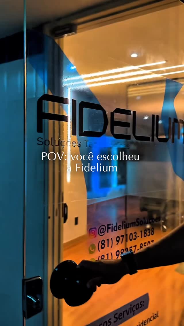 Cada projeto Fidelium é pensado nos mínimos detalhes para unir conforto, sofisticação, automação e alto padrão em um só ambiente.
Home theater, sonorização, automação residencial, segurança e muito mais: tudo personalizado para transformar a forma como você vive seu espaço.
📍 Avenida Conselheiro Aguiar, 1472 - Recife Trade Center | Sala 104
📲 (81) 97103-1838
#automação #recife #tecnologia #hometheater