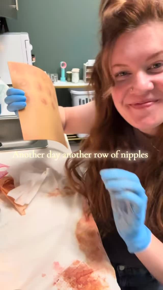 Did you all know in just the past year I’ve completed OVER 100 hours of continued education?
I’m curious as to the exact amount because I’m fairly certain just my 1 nipple course was 100 hours so I’m probably several hundred or thousands of hours deep but we’ll just say over 100 for sure 🥴
One thing to know about me is I’m ALWAYS enrolled, researching, practicing or doing something to grow or develop my skills and learn something new. I’m a forever student and a very curious person.
I do have to ground myself sometimes and really focus on one thing at a time because I am 11/10 the type to be doing a million things at once and some things require my full attention, so in recent days my focus has been dedicated to restorative services, such as 3-D Areola tattooing and sensitive skin.
This is where I thrive and remain most excited, passionate and curious.
Follow along on my socials to learn more about what I do or better yet make that appointment and let’s go on a journey together.