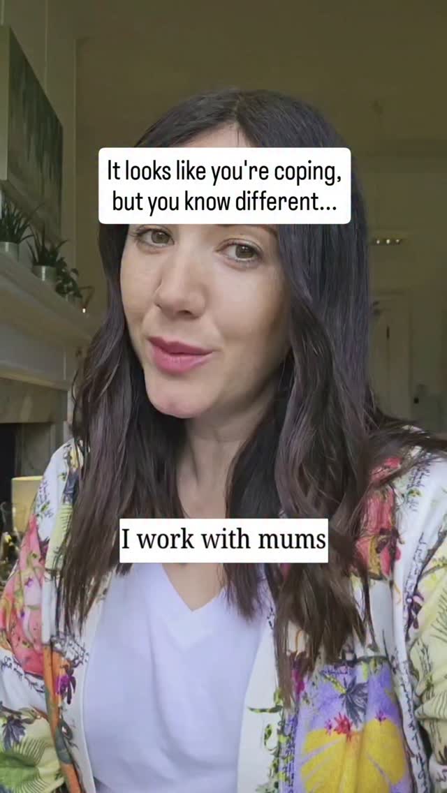 I work with mums who are doing everything “right.”
They’re organised.
Attentive.
Thoughtful.
Deeply committed to their children.
But internally they feel:
on edge
overwhelmed
never enough
exhausted from trying
Because perfectionism keeps things functioning externally…
while quietly draining you internally.
When that pressure softens, something shifts.
More patience.
More presence.
More connection.
Less self-criticism.
Not because they try harder.
Because they stop needing to be perfect.
Follow for therapeutic parenting insights.