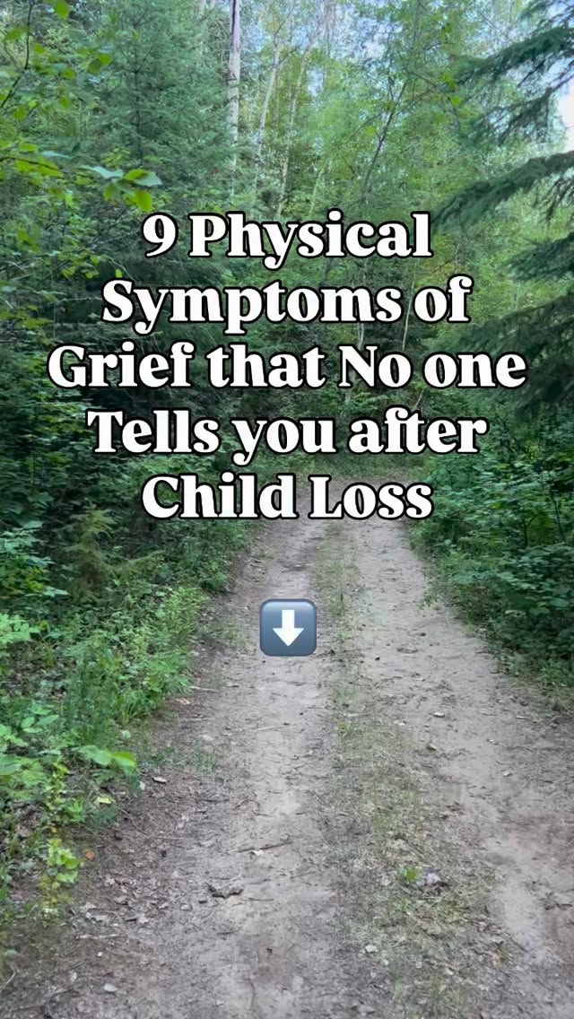 Losing a child doesn’t just break your heart.
Grief can affect your entire body, too.
9 physical symptoms of grief that no one talks about after child loss:
1. Exhaustion that sleep doesn’t fix
2. Brain fog and memory problems
3. Chest tightness or heaviness
4. Anxiety or panic symptoms
5. Changes in appetite
6. Body aches and chronic tension
7. Trouble sleeping… or sleeping constantly
8. Feeling physically weak or shaky
9. A constantly overwhelmed nervous system
If you’ve experienced these, you are not “crazy.”
Your body is carrying unimaginable pain.
Healing doesn’t mean forgetting. It means learning how to care for yourself while carrying grief.
Comment “RESOURCES” below and I’ll send you everything that has helped me in my 10+ years of walking this path 💜
#ChildLoss #GriefSupport #BereavedMother