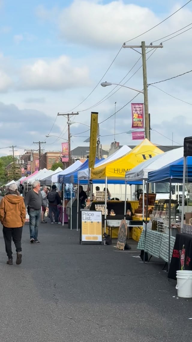 Hard to miss us this year at the Collingswood Farmer’s Market! We are all set up for opening day @collsmkt and we can’t wait see you!