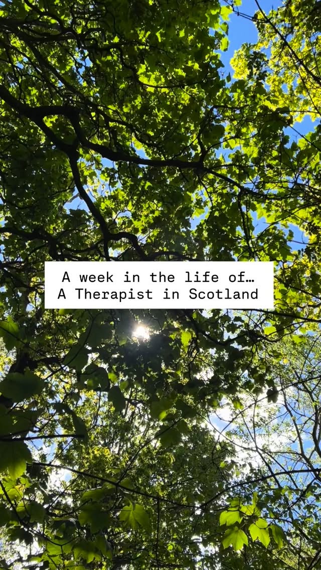A little glimpse into my work week this week so far.
On the surface, it looks like nice walks, coffee, peace, reading, online calls, voice notes to myself, post it notes as book marks and small pauses in between sessions.
But underneath all of that, there’s so much depth.
This week I sat with people navigating grief, overwhelm, past trauma, anxiety, relationship struggles, old family wounds, self destruct, and big life changes. I also met two new clients for the very first time which is never a small thing. Opening up to someone new, allowing yourself to be seen, speaking honestly about your life… that takes a huge amount of courage.
There are moments in this work that can look very quiet from the outside, but feel incredibly significant in the room. A long pause. Showing up late after a hard morning. A hug at the end of a walk&talk session. A deep breath. Someone realising they’ve spent years in survival mode. Someone noticing what their body has been trying to communicate all along.
And somewhere in amongst all of that depth, there’s usually me trying to figure out if I need slippers, a hot water bottle, sun glasses or gloves, thanks to the Scottish weather 🫣😝
I never take for granted the trust people place in me and in the therapeutic space.
And I try to practise what I encourage others to do too… slowing down where possible, stepping outside, taking small moments of care seriously, permission to not run for a week because you don’t feel like it, and then twice the next week because you do 😆 and remembering that regulation doesn’t always have to look profound.
Sometimes it’s just fresh air and a warm drink in peace between sessions.
The work is meaningful.
And so are the people within it.
J x