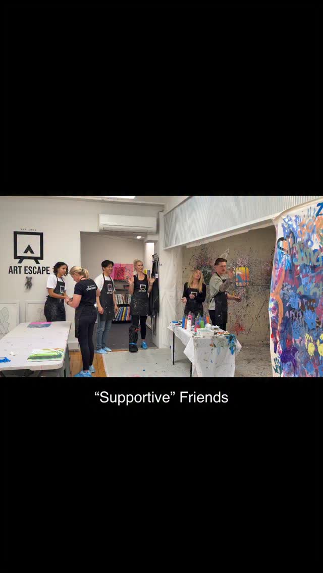 This is what releasing stress on a Monday feels like.
No art skills. No rules. Just paint, music, laughs and zero corporate energy.
Come test your aim game with us. 😋
#artescapenz #auckland #newmarket #nz