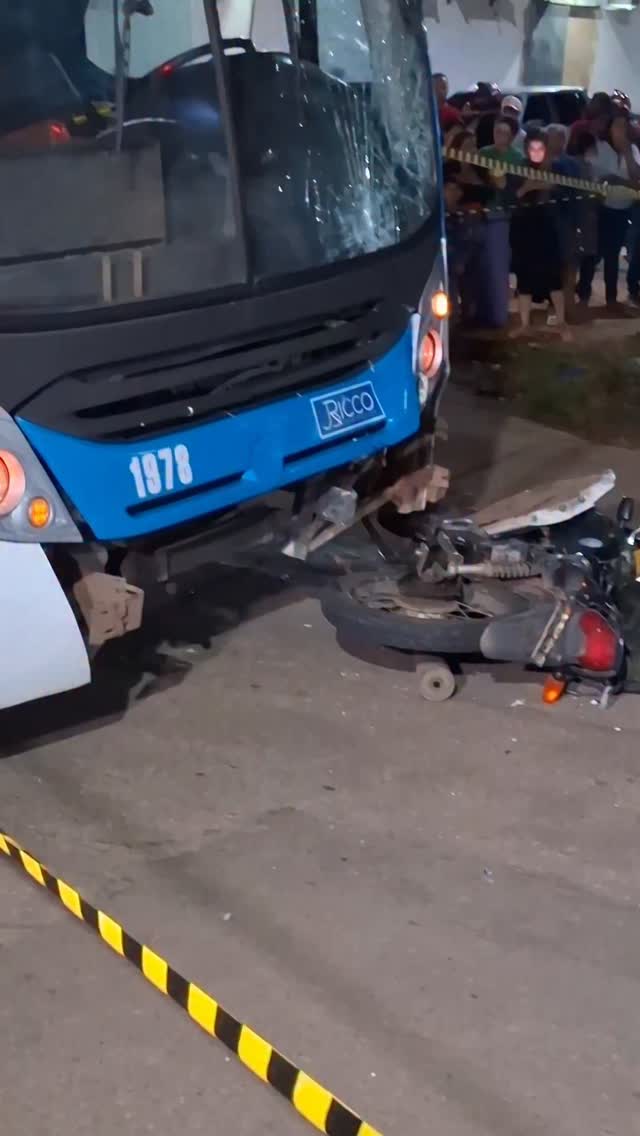 Noite desta segunda feira 11, Motociclista morre em Grave acidente de trânsito em cruzamento, no bairro Nova esperança, avenida 7 de setembro