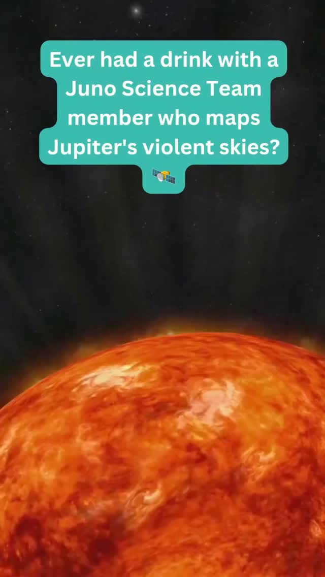 What happens when you bring Jupiter's eternal storms to an Amsterdam bar?
Find out on Sunday, May 17 at Vice Versa! Grab a drink and join Dr. Keren Duer-Milner - a planetary atmospheric dynamics researcher at Leiden Observatory and an official member of the Juno Science Team (NASA).
Dr. Duer-Milner spends her days investigating the deep dynamics of gas giants using cutting-edge data straight from NASA's Juno spacecraft. While we experience passing breezes and gentle weather on Earth, she looks further out to planets with banded highways of wind and massive, eternal storms that could swallow our entire world whole. Why do these violent alien skies exist, and what can they reveal about our own home?
Using striking images and simple animations, she will take us deep into the hidden physics of these giants.
No technical background is required - just bring your curiosity about the universe and a drink in your hand 🍷
📅 May 17 | Doors open 19:00, Talk starts 19:30
📍 Vice Versa, Amsterdam
🎟️ Tickets are going fast (Early Bird is already sold out!).
Grab Standard, Student, or Duo Pack tickets at the link in bio..
Arrive early to grab a seat, and stick around afterward - because good conversations don't have closing times.