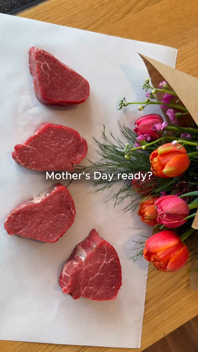 Get the best quality this Mother’s Day. Flower bouquets grown right here in Downers Grove and beef filets cut to order. We’ll also have plenty of high quality ribeyes, NY strips, and fresh cut Wagyu steaks!
#mothersday #flowers #filetmignon #localbutcher #shoplocal