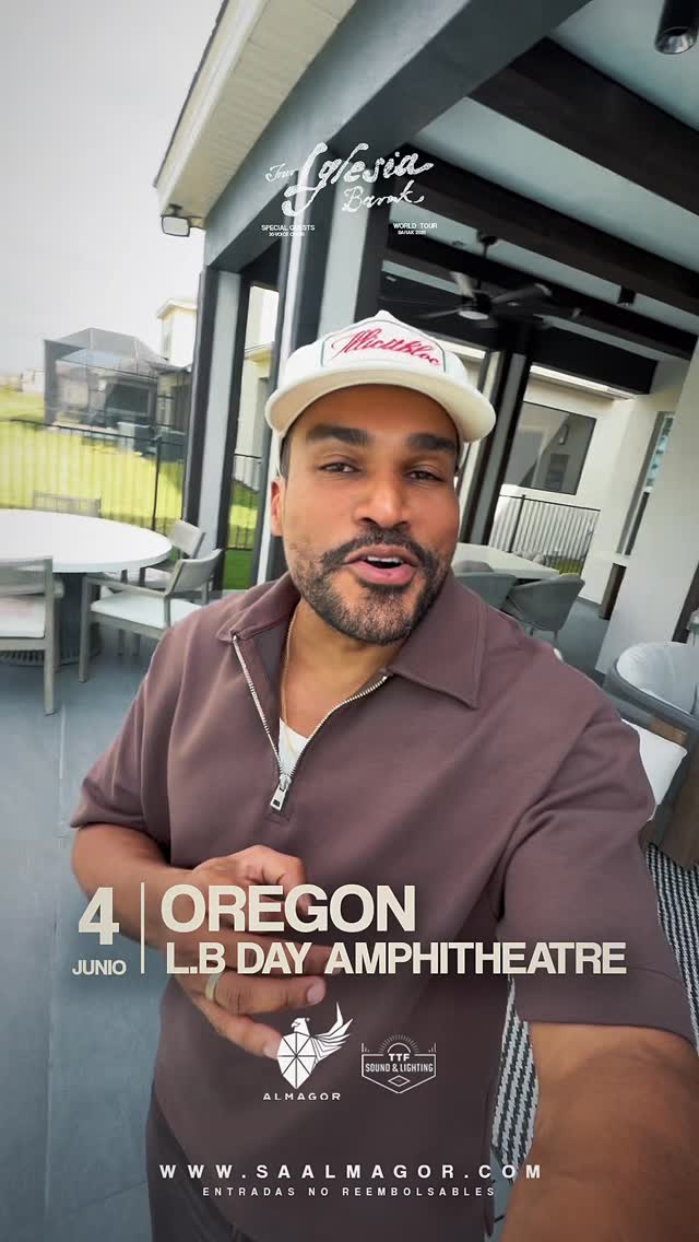 Algo especial va a pasar este 04 de junio en Oregon
Dios va a hacer algo poderoso esa noche… y tú tienes que estar ahí 🔥
🎟️ Entradas disponibles en 👉 www.saalmagor.com
#Barak #TourIglesia #Almagor #Oregon #WorshipNight RobertGreen