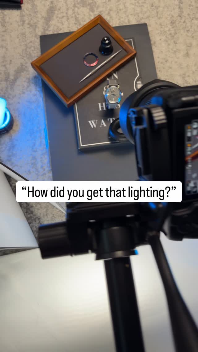 Behind The Scenes 🎥📸 The Grand Seiko Taisetsu with a custom leather strap from @tsleathergoods really shines in the blue lighting 🔵
When I was in Japan, I knew I had to purchase a Grand Seiko. I originally thought I wanted the pink Shunbun, but something about the more muted tones of the Taisetsu and its blue seconds hand caught my attention, and never let go 🤷🏻♂️😂
⌚️: @grandseikoofficial Heritage Taisetsu (Winter) (SBGA415)
#grandseiko #seiko #watchfam #watchphotography #watchcollector