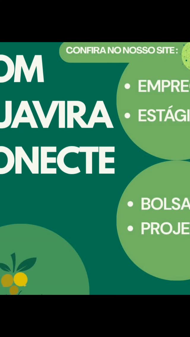 Venha fazer parte do Projeto Guavira!
🔗 Saiba mais em: www.projetoguavira.com
🔗 Saiba mais em: www.guaviraconecte.projetoguavira.com
📷 Siga-nos no Instagram: @projetoguavira
🎞️ Estamos no TikTok: @projetoguavira
📘 Curta-nos no Facebook: /projetoguavira
🎬 Assista-nos no YouTube: @projetoguavira
#guaviraconecte #projetoguavira #guavira