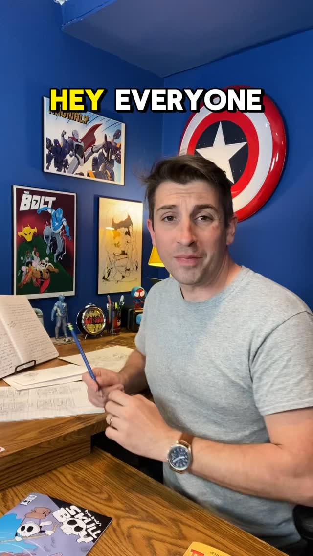 Skull Boy #2 is now available at camdenscomics.com! It’s a silly book for all ages.
Synopsis:
Skull Boy and Evil Squirrel’s day is ruined when they’re rudely pulled into the future.
#SkullBoy #EvilSquirrel
#CreatorOwned #CamdensComics