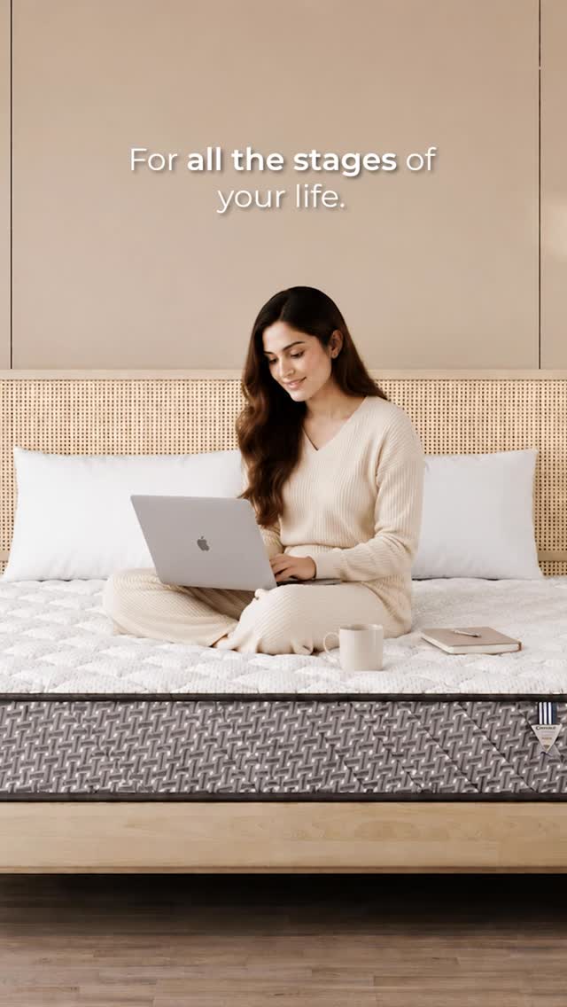 From late-night studies to lazy Sunday mornings, growing families to peaceful retirements — one comfort stays with you through every chapter. ✨
Choose comfort that grows with your journey.
#DurafitMattress #ComfortForLife #SleepBetterLiveBetter #MattressComfort #HomeComfort
(BetterSleep BedroomEssentials CozyLiving SleepInComfort EveryChapter HealthySleep MattressGoals IndianHomes ComfortMatters DurafitSleep)