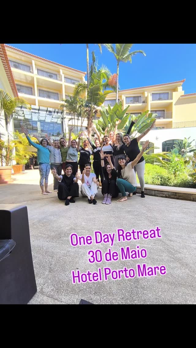 LIGA-TE!
No dia 30 de Maio, vou estar no Hotel Porto Mare (Funchal) e venho convidar-te para te juntares a mim e a outras mulheres para um dia só teu, um ONE DAY RETREAT:
• Aula de yoga
• Sessão de meditação
• Actividades de conexão
• Buffet de pequeno-almoço
• Acesso a piscinas interiores e exteriores
• Jacuzzis incluídos
Tudo isto e mais ainda, para te LIGARES a ti mesma e a outras mulheres como tu.
Envia mensagem para te inscreveres. Se vieres com uma amiga, ofereço desconto 🙏🌹
.....
CONNECT WITH YOURSELF!
On May 30th, I’ll be at Porto Mare Hotel (Funchal), and I’d love to invite you to join me and other women for a day just for you — a ONE DAY RETREAT:
• Yoga class
• Meditation session
• Connection activities
• Breakfast buffet
• Access to indoor and outdoor pools
• Jacuzzis included
All this and so much more, to help you CONNECT with yourself and with other women like you.
Send me a message to sign up. If you come with a friend, I’ll offer you a discount 🙏🌹