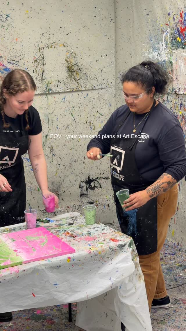 Beginner friendly art workshops. Find us in Newmarket
#artescapenz #nz #auckland #artworkshops