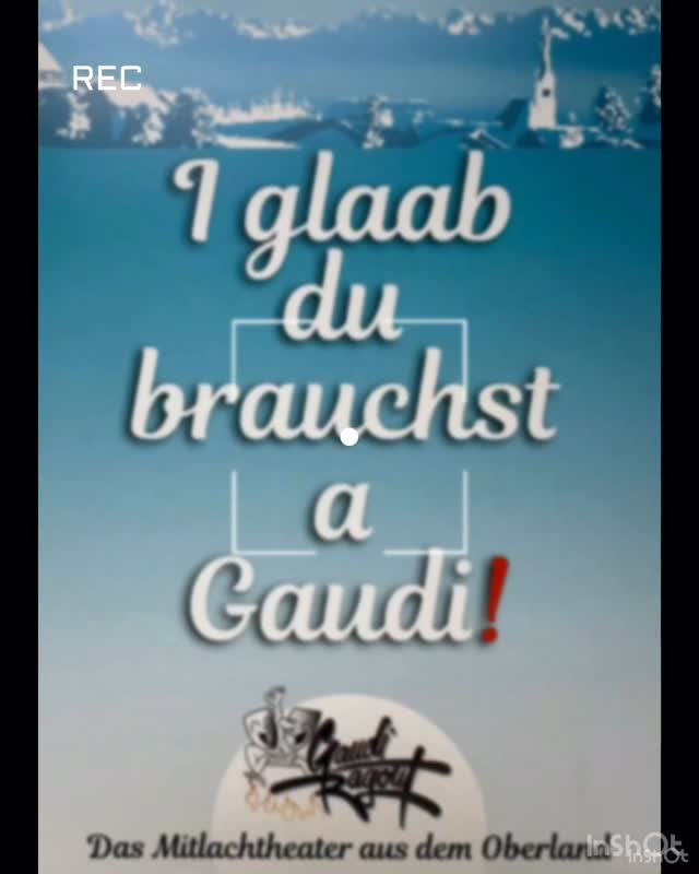 Da haben sich die Gaudi-Mädls aber was schönes ausgedacht...
Fortsetzung folgt! #theater #gaudi #schauspiel #dreigängemenü #dinner