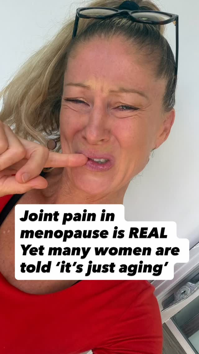 Joint pain, stiffness, frozen shoulder, aching hips, sore hands…
So many women notice these symptoms during peri-menopause and menopause yet rarely connect them to hormonal changes.
Oestrogen plays an important role in inflammation, collagen, muscle recovery and joint health. When it declines, the body can feel it.
This is exactly why menopause support needs a more holistic approach looking at inflammation, nutrition, muscle, stress, sleep and hormones together 🌿
And next week… my Menopause Thrive waitlist opens 🤍
A space for women who are done feeling dismissed, exhausted and confused and ready to truly understand and how to support their changing mind and body xx