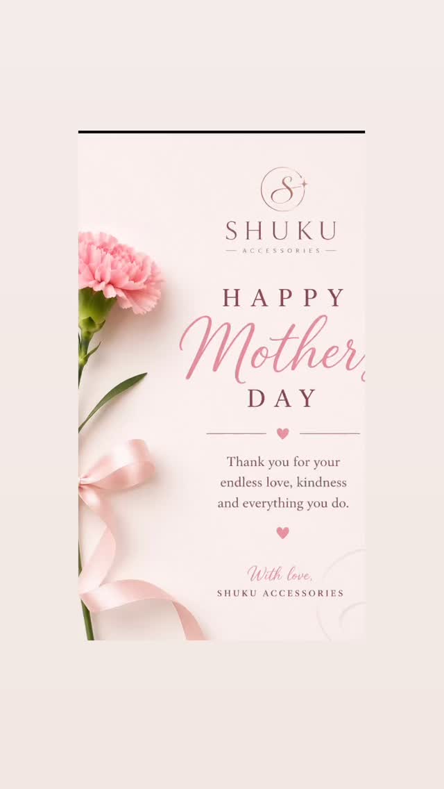 Happy Mother’s Day. #shukuaccessories #wearyourstory #handmadebagsforsale