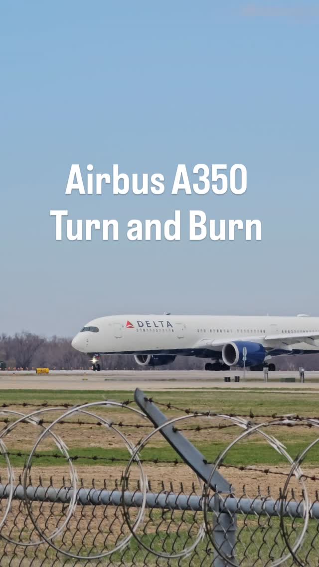 Line up and let 'er rip! 🛫
.
🏷 #deltaairlines #airbusa350 #a350 #takeoff #a350lovers
