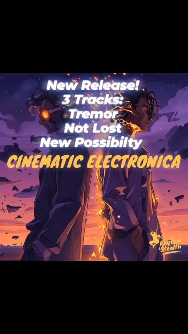 3 New tracks released on @wrongplanetmusic / @rhythmandstealth_ ! Tremor and Not Lost written with the brilliant Beth Cole.