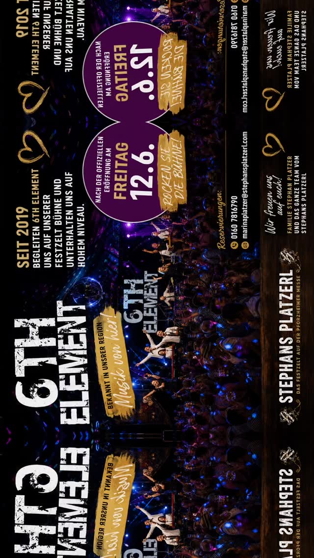 #stephansplatzerl
#pforzheim
#6thelement #festzelt #moetchandon