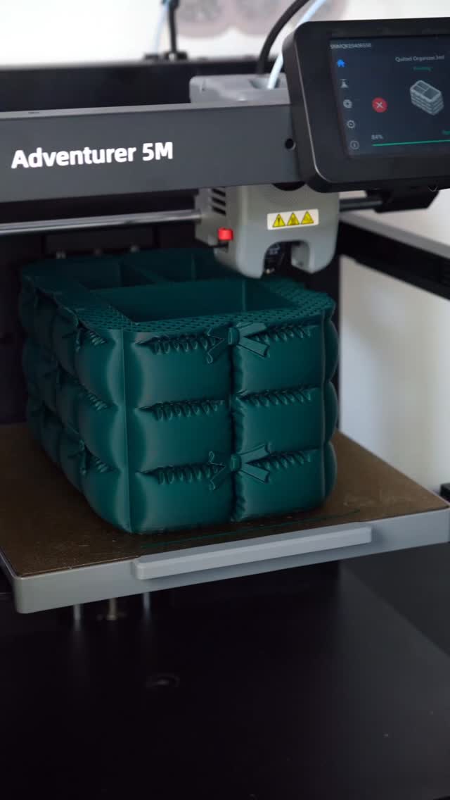 The 3D printed makeup organizer is officially COMPLETE 💚✨
Look at the details on this beauty 😍 From the quilted handbag-inspired design to the statement bow accents, this organizer came out absolutely stunning
And the fact that this is FULLY 3D PRINTED makes it even crazier 🤯
Not only is it cute, but it’s functional too 👏 Perfect for organizing makeup brushes, lip glosses, beauty tools, pens, skincare, and more while keeping your vanity looking luxury and organized
This dark green color is giving classy, rich, elegant vibes ALL day 💚✨
Would y’all add this to your vanity setup? 👀🎀
Follow @ajuniquecreationsllc
#3DPrinting #MakeupOrganizer #VanityDecor #BeautyOrganization #BrushHolder