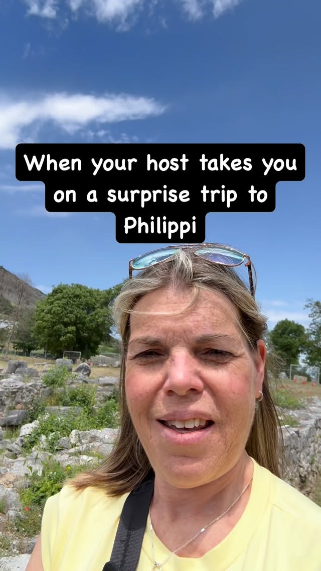 What a wonderful opportunity to see the ancient ruins of Philippi. What a unique opportunity to see the Forum where Paul & Silas stood, were arrested, and thrown in prison. And where the Philippians church began. The early church history of Europe! Thank you @bibleleaguecanada and @niki_v_ivanov for being great hosts and showing us the beauty of this part of the world! We look forward to many ministry opportunities! #missionpartners #missions #partnership #community #faithinaction