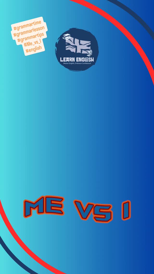 It's #grammartime let's look at #me_vs_i #grammartips #englishteacher #grammarlesson