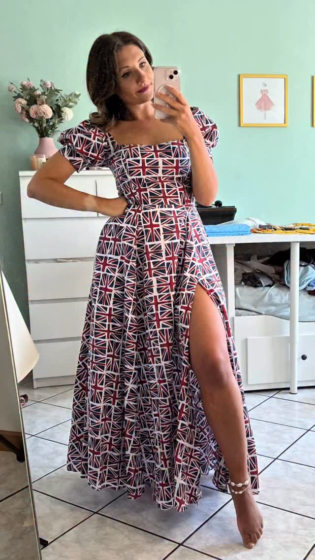 It’s that time of year again Eurovision and time this dress makes a reappearance. I originally made this dress back for the kings coronation.
It’s the watermelon dress pattern and if you’d like the link comment YES and I’ll send you the link.
