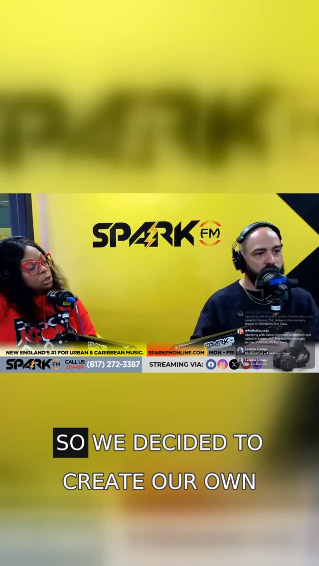 We had a great conversation this morning on Saucy & Friends with Sidney Baptista — so many real gems shared and powerful insights. Conversations like this remind us how important community, growth, and using your voice really are. ✨
What stood out to you most from the conversation? Drop your thoughts below 👇🏽
#SaucyAndFriends #SparkFM #MorningTalk #BostonRadio #CommunityVoices