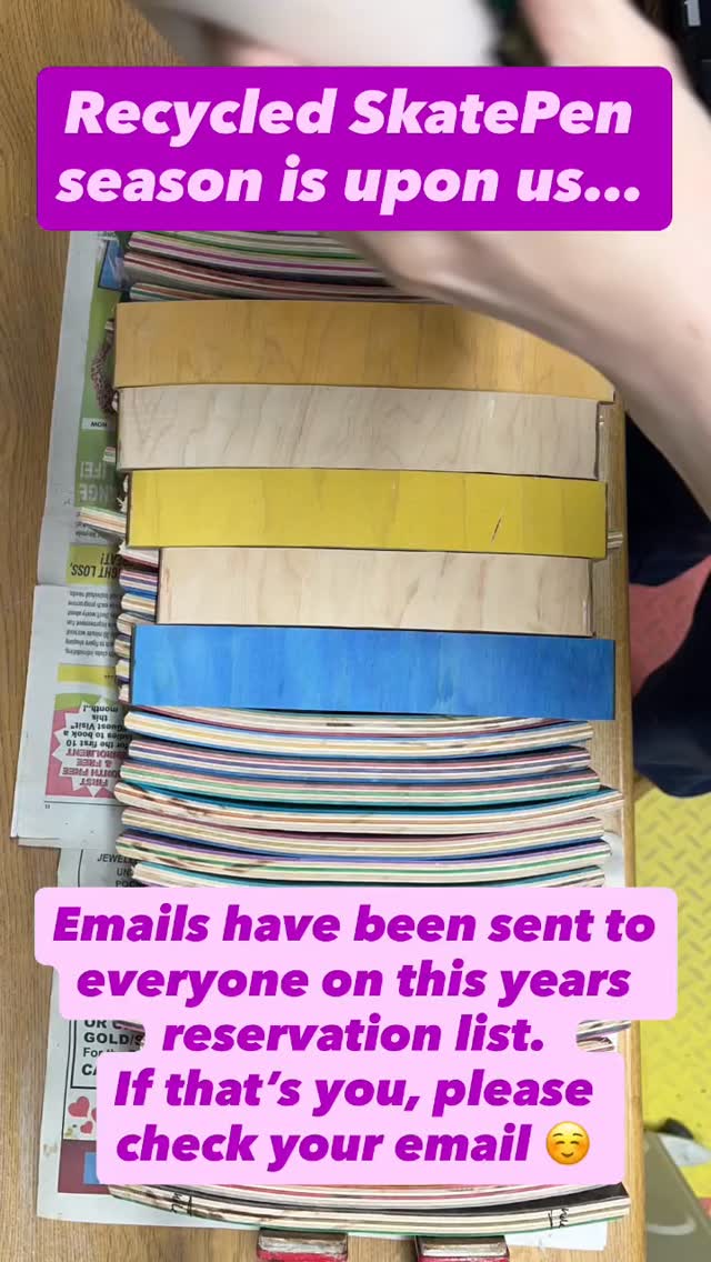 The production of the recycled skateboard blanks is well underway.
An email has been sent to everyone on the reserve list for this summer.
If that’s you, please check your email as I’m still waiting to hear back from quite a few people.
If you think you should be on this Summer’s list but haven’t had an email, please reach out! I do my best but I’m not perfect.
Excited to get these blanks spinning!!
#blackrobinpens #penmaking #fountainpencollector #recycledskateboards #skatepen