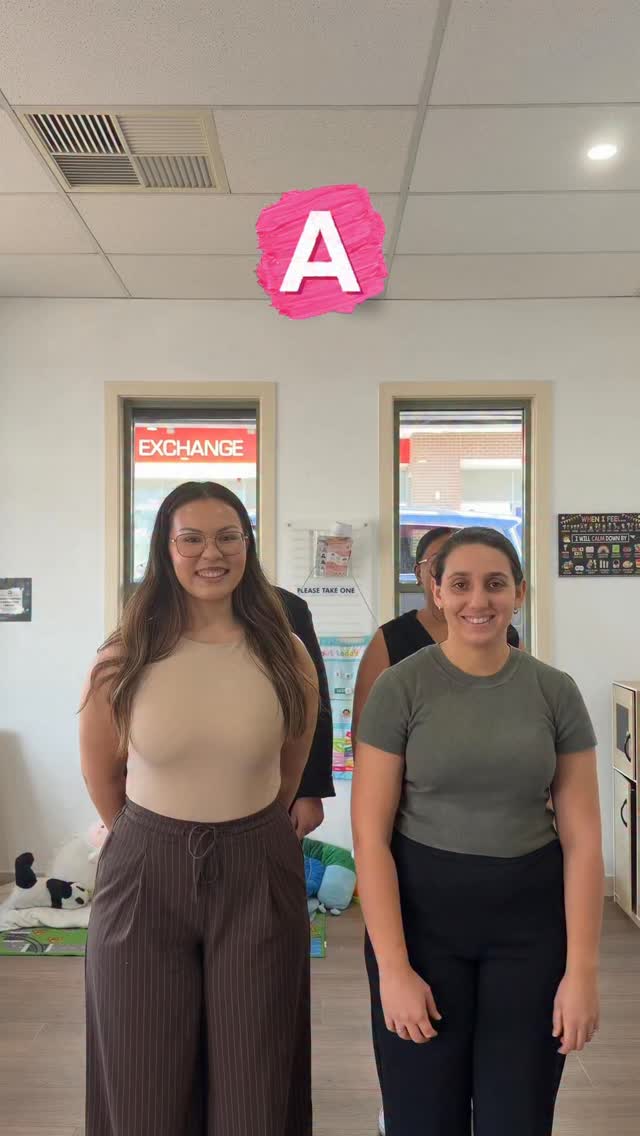 A-Z of Speech Pathology with the team!
Peep Sonita (accounts) absolutely slaying at this game.
What words did we say that you didn’t know OR were surprised we said?
Speech Pathology is an extremely broad field, and we help with much more than you think (psst, tongue tie, breathing, sleep - did you know? 😉)
#speechpathology #earlyintervention #autismsupport #sleepdisorderedbreathing #childdevelopment