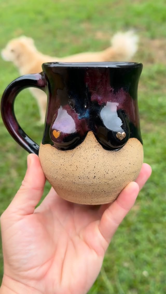 These ladies are out of the kiln and will be headed to their new home at @thebindingscollective THIS FRIDAY 💛✨ #boobmugs
#handmade #ceramics #shoplocal #freetheboobies