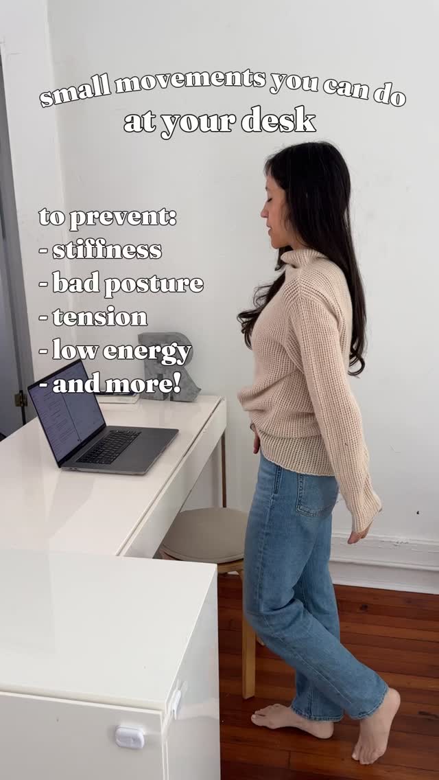 Your body adapts to the positions it spends the most time in.
So when we sit for hours without interruption, the body starts getting stiff, compressed, and less adaptable. Breathing changes, circulation slows, joints lose movement, and tension builds throughout the body.
That is why movement throughout the day matters so much.
Not because you need intense workouts, but because your body needs variety to stay healthy.
Even a few minutes of movement here and there can help you feel less stiff, reduce tension, improve energy, support posture, and help your body function better long term.
Small movement breaks may seem insignificant, but they add up more than most people realize.