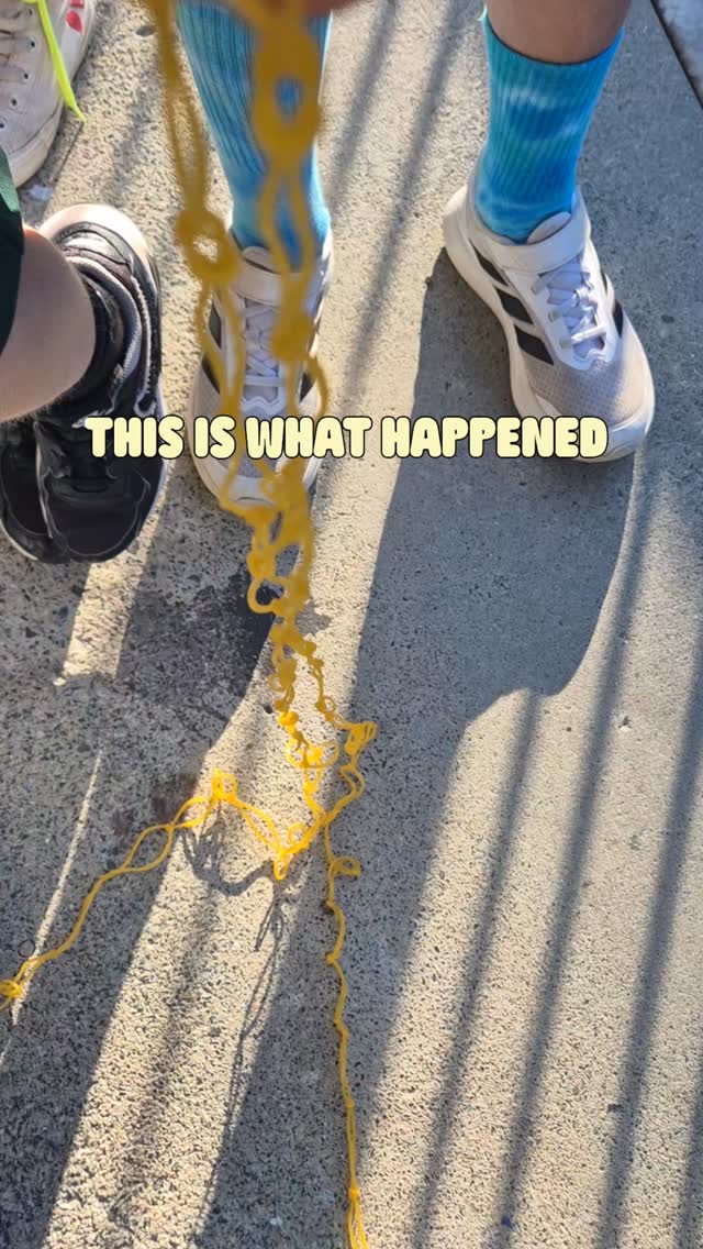 I brought a bag of elastic bands to art play club and this is what happened.
Within minutes, the usual happened, slingshots, air guitars, the classics.
But then one child had a different idea. What if he connected them all together?
He started in the classroom. His brother jumped in to help. Then it grew. So they took it outside where four more kids gathered, completely invested in whether this string of elastic bands could stretch all the way around the building.
While outside they had organised themselves without a single prompt from me. One child was anchoring the bands to the tap. One was keeping the string off the ground. One was holding the supply. One was building. And one was just there cheering everyone on. Adorable!!
It took 35 minutes. I tried twice to see if they wanted to come back inside. They didn't come. They were too in it!
When the bands ran out, I brought the whole class outside to follow the trail. Cheering. Gasping. Genuinely proud of something that wasn't even theirs to be proud of. Except, it kind of was because they'd all encouraged and supported it to happen.
The boy gave a little demo to show everyone how to do it, then thanked his team. Cute!
Here's what I keep thinking about: not one of those five kids felt like they'd wasted their time. They weren't 'doing art' in any traditional sense. But they were creating. Collaborating. Problem-solving. Cheering each other on. Completely absorbed in something for the sheer joy of seeing it succeed.
That's what art play is. It doesn't always look like a painting on a canvas. Sometimes it looks like a string of elastic bands going around a building and a room full of kids losing their minds about it.
This is why I love what I do. And this is what art play club is really about."
📍 Bundabubs Art Play Club - Perth
#artplay #kidsartperth #artplayclub #creativekids #bundabubs perthkids childledlearning creativeplay kidslearning earlychildhood