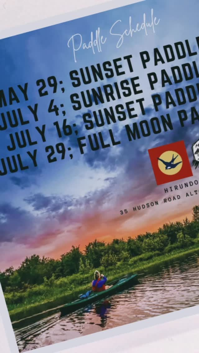 🎤Save these dates⚠
If you are looking forward to paddling with me at Hirundo Wildlife Refuge you will want to save these dates! This is my full schedule with them through the end of July (weather permitting)!
Tickets can be purchased through Hirundo Wildlife Refuge
See you on the water!! 🛶 #paddle #maine #refuge #wildlife #savethedate