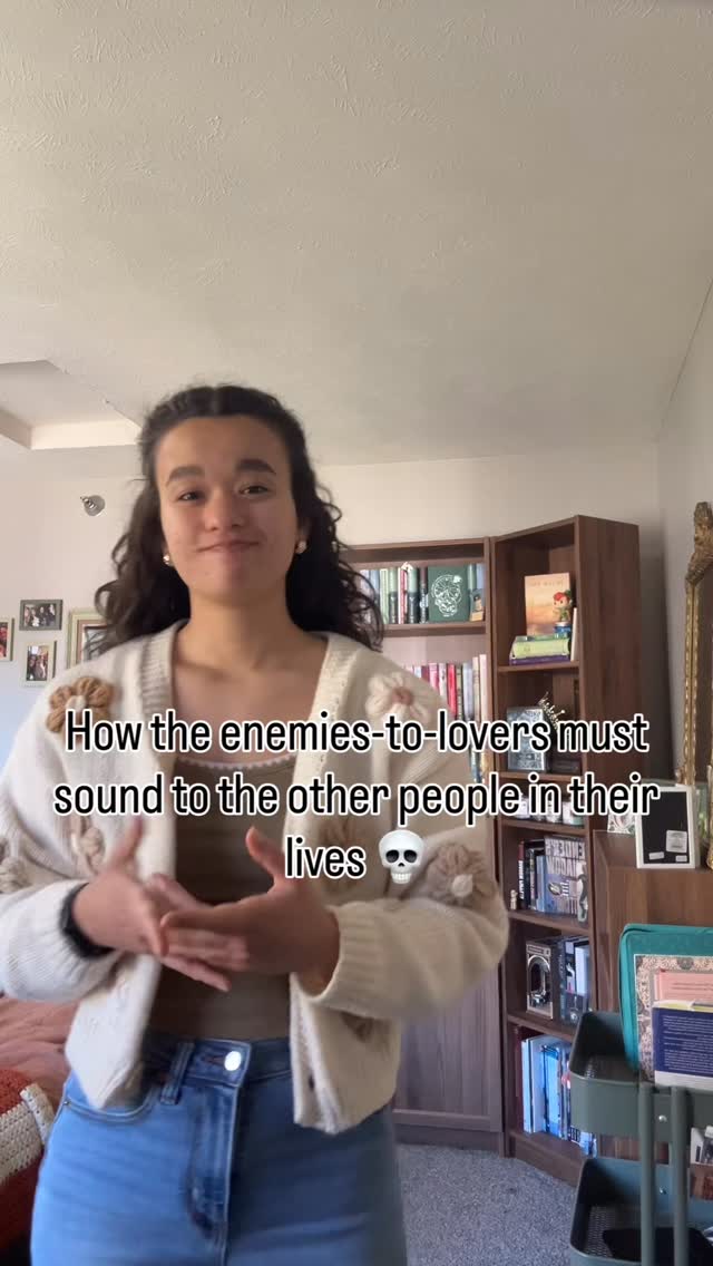 I want more scenes like in Pride and Prejudice when the main character’s family is like “Him?! We thought you hated each other!!”
You know what I’m saying?
Hi, I’m Megan! I’m an agented author on sub with a YA fake dating romance. I love chatting books—including the behind the scenes of how they’re made. Nice to meet ya!
This reel miiiight be a hint of the next book I’m going to draft 👀😉🙊
#amwriting #enemiestolovers #yaauthor #bookstagram #romantasy Young adult author, aspiring author, fiction, romance tropes