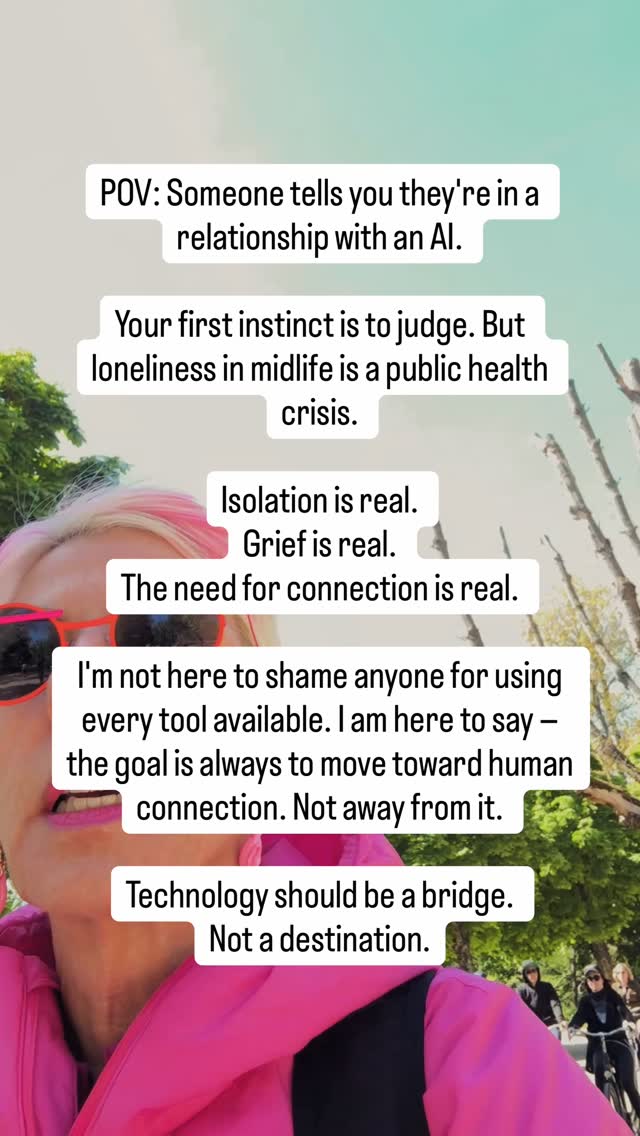 In my latest episode of Taboo To Truth, I went deep on AI in the bedroom — and I mean all of it. Smart s*x toys that learn your body. VR intimacy experiences. And yes, AI companions that people are forming real emotional bonds with. It’s already happening. The question isn’t whether this technology exists — it’s whether we’re using it to get closer to connection or to avoid it altogether.
What do you think — can AI ever be a healthy bridge to human connection, or does it always become a replacement? Tell me below. 👇
New episode is live now. Link in bio. 🎙️
#Ai