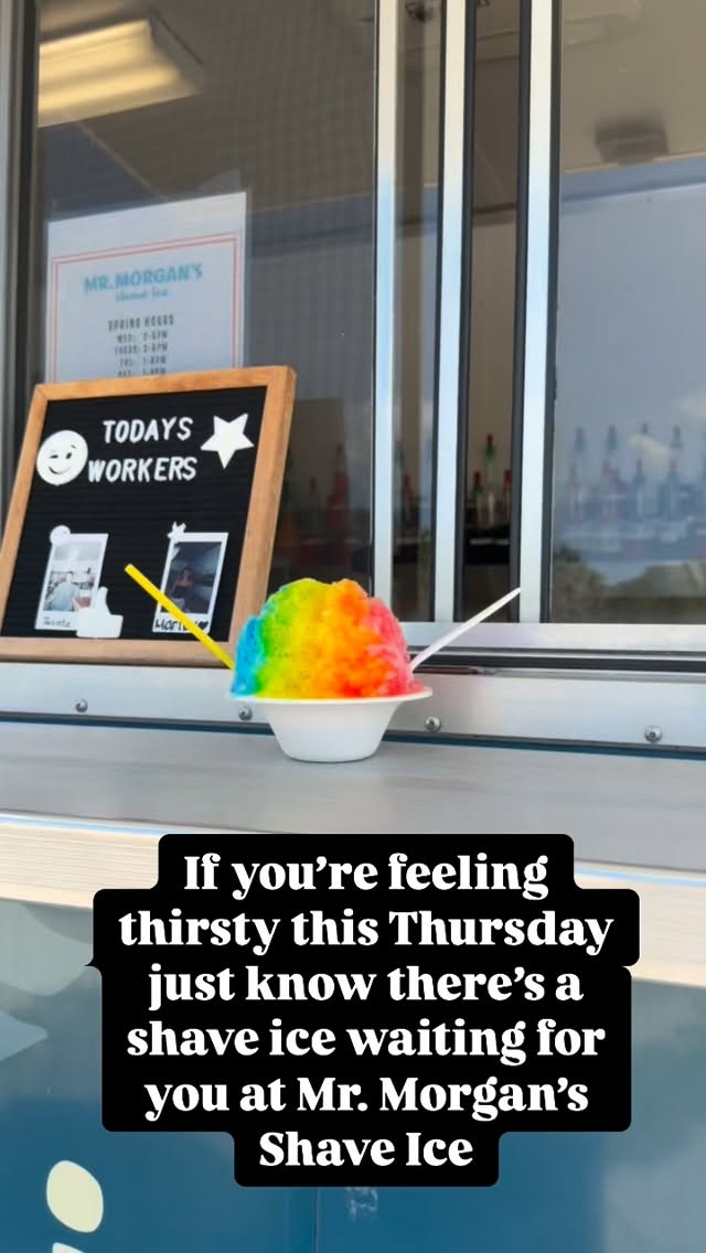 We are here for your thirsty Thursday!
.
.
.
.
.
.
#Shaveice #theblvd #mrmorgansshaveice #dessert #dessertfoodtruck #snowcone #shavedice #dessertsofinstagram #904eats #downtownstaugustine #mojostacos #anastasiaisland #904foodtrucks #staugustine #staugustinebeach #eatlocal #igersstaugustine #igersjax #igersjaxbeach #igersstaugustinebeach