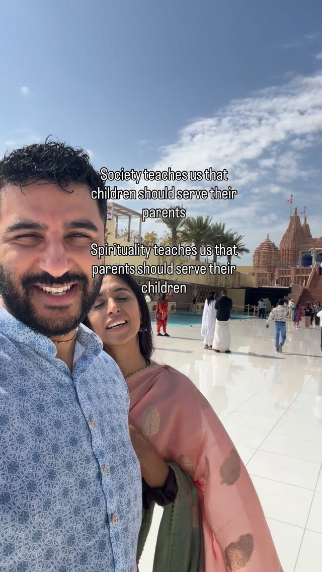 The biggest shift in my mindset as a parent has been realising:
I am here to serve my child — not the other way around.
Society often teaches children to feel inferior to parents, or permanently indebted simply for being born.
Spiritually, yes, there is gratitude and duty within relationships.
But that should never become control, fear or superiority.
A child is not “less than” their parent.
They are a soul.
A soul temporarily placed in your care by Krishna.
My role is not to mould him into my image.
It is to lovingly guide him back toward Krishna —
to help him grow, flourish, feel safe, feel loved,
and eventually discover his own relationship with God.
Parenting is seva. 🤍
#spiritualpath #sanatandharm #hinduism #parenting #parenthoodjourney
