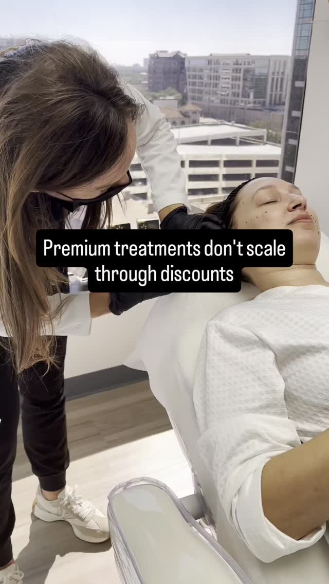 If discounts are the main driver behind your premium treatment bookings, your clinic isn’t lacking demand.
It’s lacking positioning.
This is where many clinics quietly weaken their own market perception.
They invest:
$100K+ into advanced devices, premium practitioner training, and even high-value treatments…
Only to market them like low-ticket services.
So what happens?
The clinic starts attracting:
– Price shoppers
– Low-intent enquiries
– Weak consultations
– Inconsistent bookings
And even when leads are coming in, revenue still feels unstable.
🔎 Because premium treatments were never designed to scale through discounts.
They scale through POSITIONING.
This is one of the biggest differences between average clinics and high-performing clinics generating predictable high-ticket revenue.
Most clinics think “lower pricing = more demand”.
But premium patients don’t behave like low-ticket buyers.
They make decisions based on:
– Trust
– Perceived expertise
– Treatment clarity
Not impulsive promotions.
This is why many clinics with incredible treatments still struggle to fully monetise them, because the treatment itself isn’t the problem.
It is how the treatment is perceived in the market based on their positioning and communication quality.
Because once a premium treatment becomes heavily discount-driven, the entire patient psychology changes.
📢The clinic starts competing on price instead of
authority and that creates lower conversion quality, weaker retention and unstable revenue.
Premium clinics optimise for:
– Patient quality
– Conversion efficiency
– Booked revenue
– Long-term profitability
– And treatment scalability
Not just more leads. That’s how they scale differently.
🚨 If your clinic is already offering high-ticket treatments but not attracting premium patients consistently…
➡️ DM me the word POSITIONING.
I’ll show you how we build scalable infrastructure around high-ticket treatments.