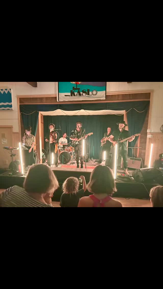 Some captures from a Kaslo hometown band at the legion last night @smalltownartillery they are in Nelson tonight and Kelowna next. Grab tickets friends!