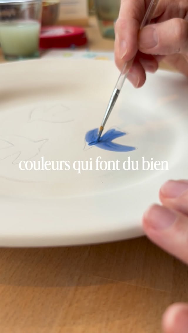 Un moment calme, de jolies couleurs, un pinceau à la main ✨
Envie de peindre votre propre assiette, tasse ou bol ?
L’atelier vous accueille les mercredis, vendredis et samedis de 14h à 18h30 ☀️
Et aussi le premier dimanche de chaque mois de 10h à 12h30
#peinturesurceramique #cafeceramique #lebouscat #bordeaux #ceramicstudio