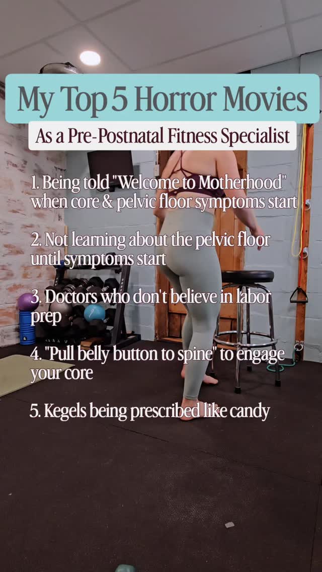 Truly don't know which is most terrifying but #3 always freaks me out the most.
Whether you're a coach or not, let me know in the comments what you would add to this horror movie list. I've added my 6th one in the comments below.
Be Resilient Mama!
#horrormovies #preandpostnatalfitness #preandpostnataltrainer #prenatalfitness