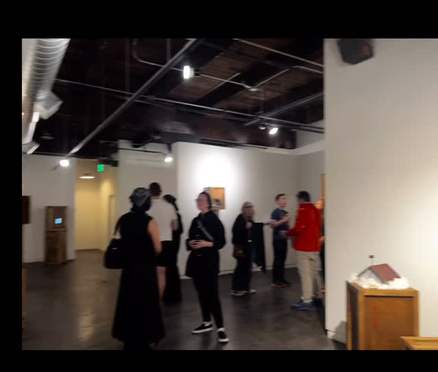 Thanks to everyone who came by last night!! It was truly beautiful to see how everyone was deeply invested in understanding each of these shows, so many wonderful conversations. You too can experience the magic each of these artists created, truly captivating experiences🙏🏼💚🩵💙 up through June 28th, with a closing party on June 27 from 6-8pm. @bygriffinliu @shiftingself @savannahtines10