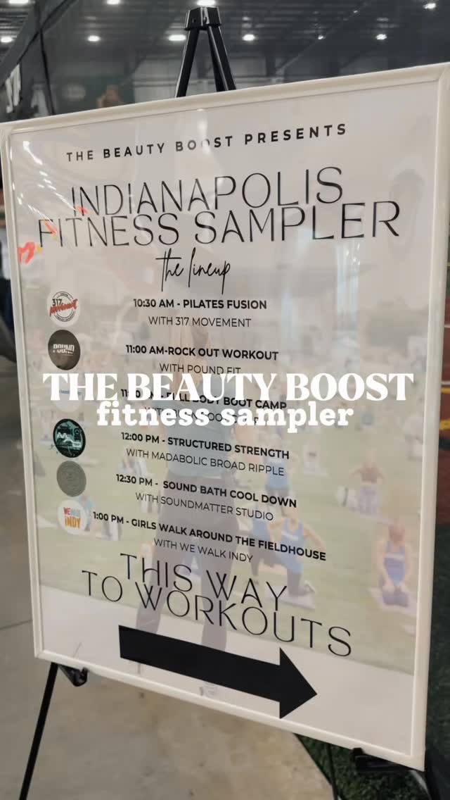 @thebeautyboost_indy Fitness Sampler was such a fun girls wellness event! There were mini workout classes, spa + wellness stations, shopping, giveaways, and it was such a unique event and 10000/10 recommend going to the next one! 🫶🏼
__________________________________________________________
Hiii friends! We’re Bridget & Emily, creators of Let’s Be Friends Indy!
We’re a community of 20k+ women helping you make friends, feel included, and find fun things to do around Indy. Join us for events, local spots,giveaways, and all things connection. You belong here. ✨
👍🏻Like + comment
🫶🏼Share with a friend
🔔 Turn on post notifications
✨ Come to an event,most women come solo!