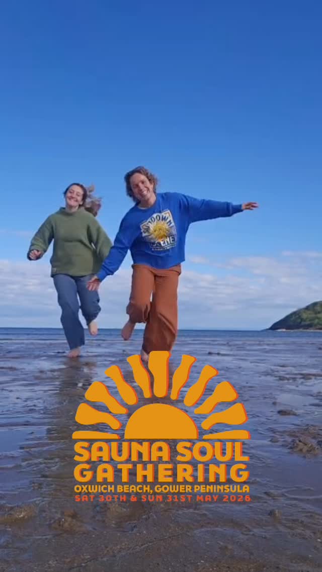 ONLY 2 WEEKS LEFT... last chance to grab your tickets! So, get yours now! 🌞
🌞Sauna Soul Gathering
🌊 Sat 30 or Sun 31 May 2026
📍Oxwich Beach | Gower Peninsula
🎟Full weekend tickets: £90
🎟Day Tickets: Saturday ~ £50, Sunday ~ £40
Come awaken your wild being. Connect to land, sea, body, and community. Play, sing, dance, and relax on the magical shoreline of Oxwich Bay in South Wales. 💃🌊🕺
Come as you are. Leave a little more alive!🌿
We are so looking forward to welcoming you to the wild welsh coast and gathering together 🌿🌞💛
Eventbrite ticket is in our bio 🐚✨
@gwyrsoul @ecstaticdancewales_ @fulljoycommunity @the.wayofplay #saunacampout #saunaevent #saunasounds #saunagathering