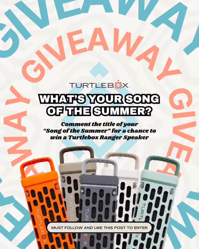 Want to win a Turtlebox Ranger Speaker? All you need to do is comment what you think will be the “Song of the Summer”.
YOU MUST LIKE THIS POST AND FOLLOW US TO BE ENTERED!
Make sure to get your title entry in by May 21st to qualify for the prize. We can’t wait to see what you’re listening to! ☀️🎶
The sun is out, and we need the perfect soundtrack!
#CollegeTownCommunities #LiveWithin #TurtleBox #collegetownsanmarcos